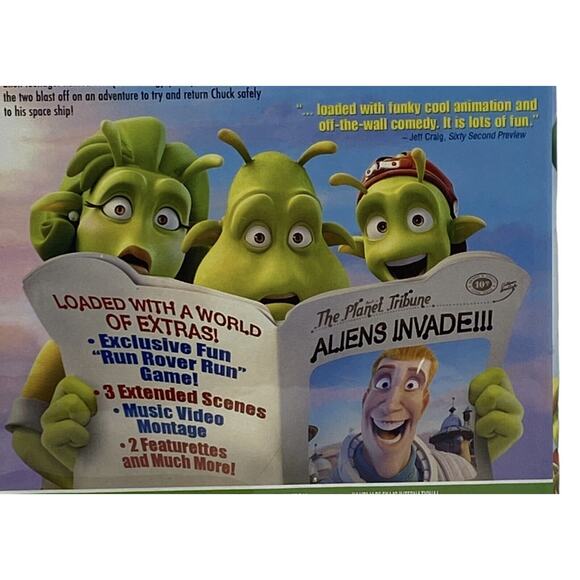 Planet 51 - Family Animation starring Dwayne Johnson DVD 2009 TRI STAR Kids - Picture 7 of 16